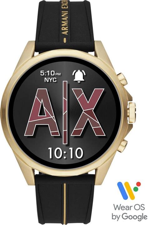 armani exchange connected smartwatch.